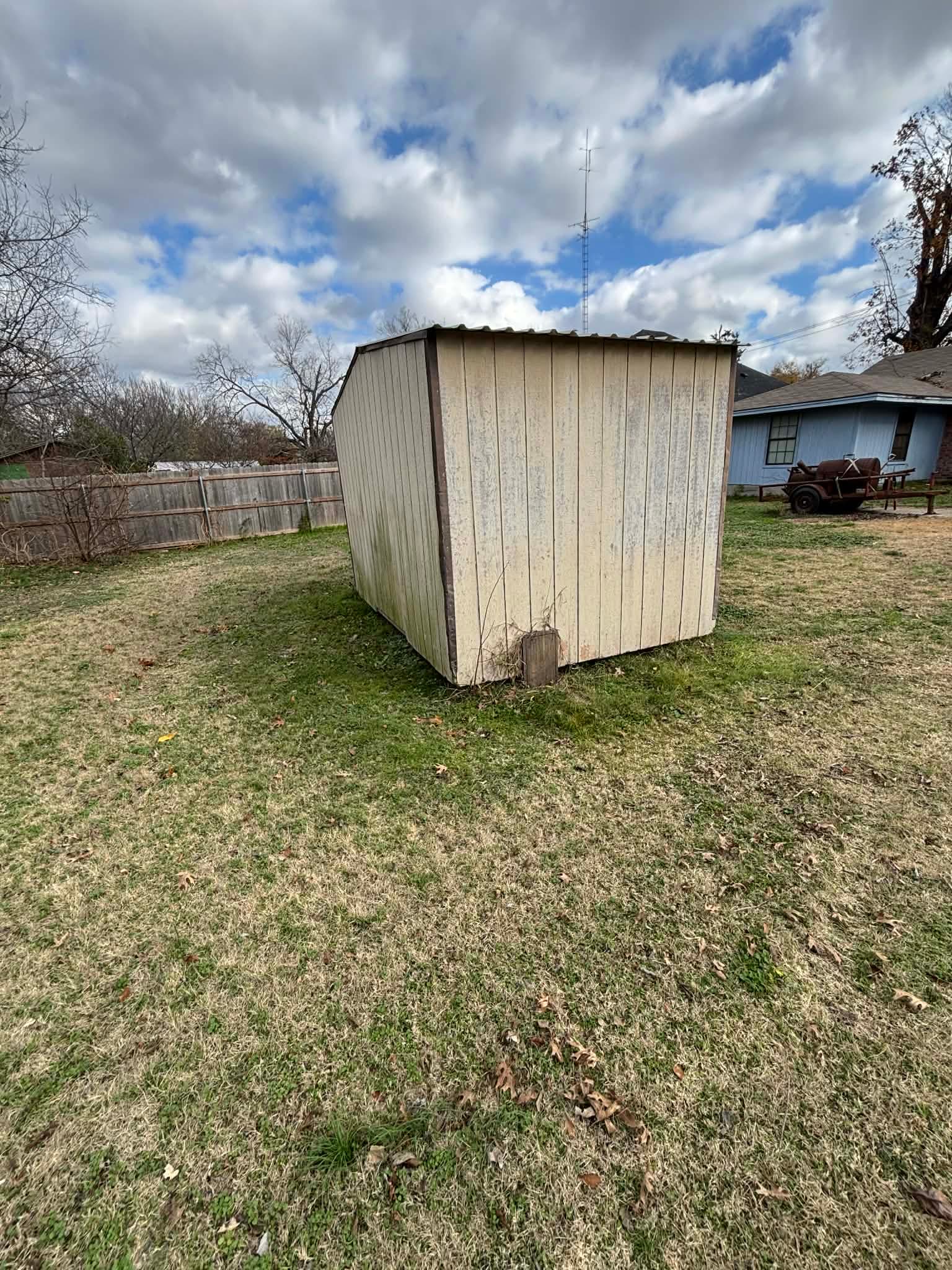 After: Brush and Old Furniture