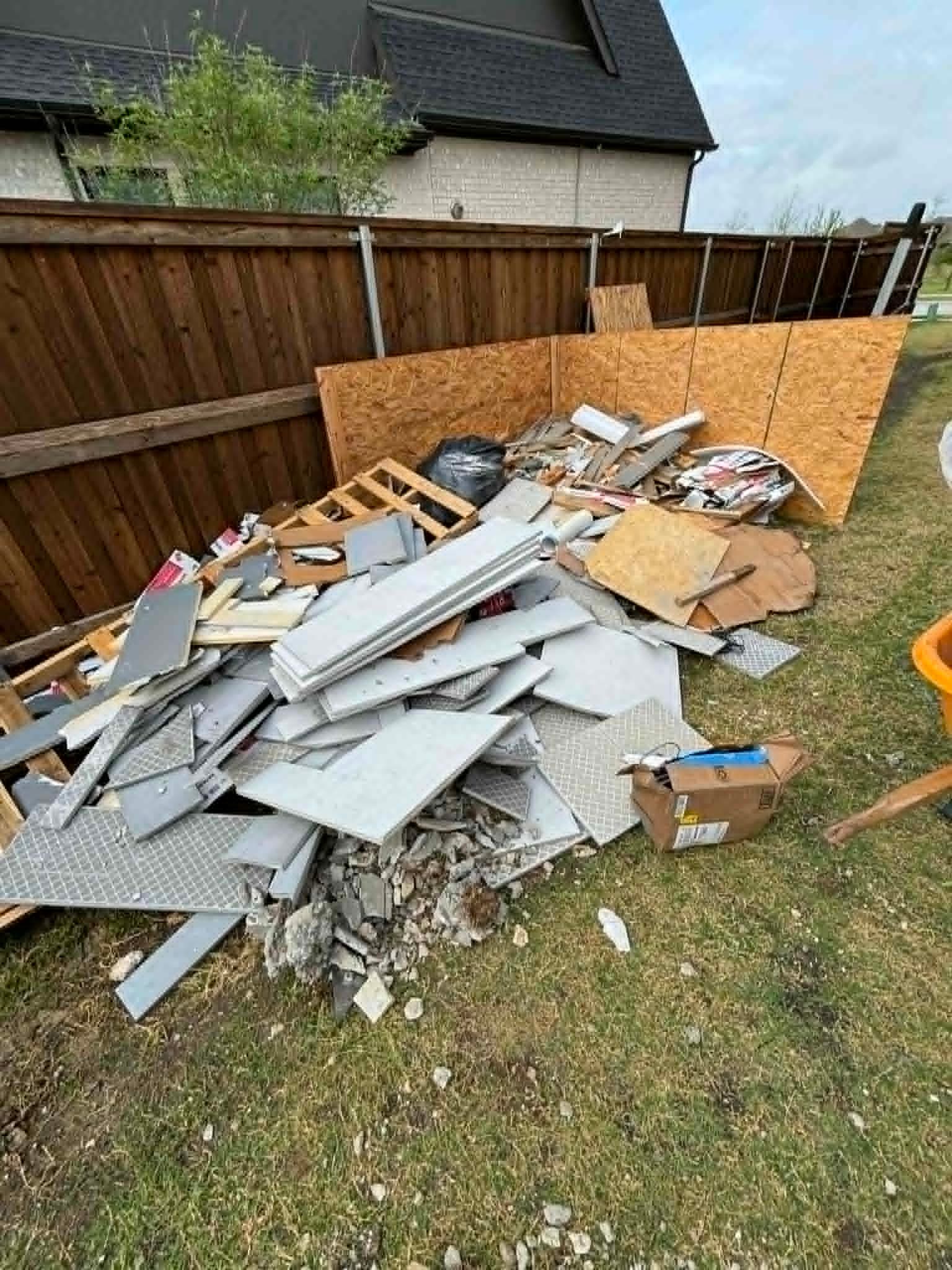 Before: Backyard Cleanup