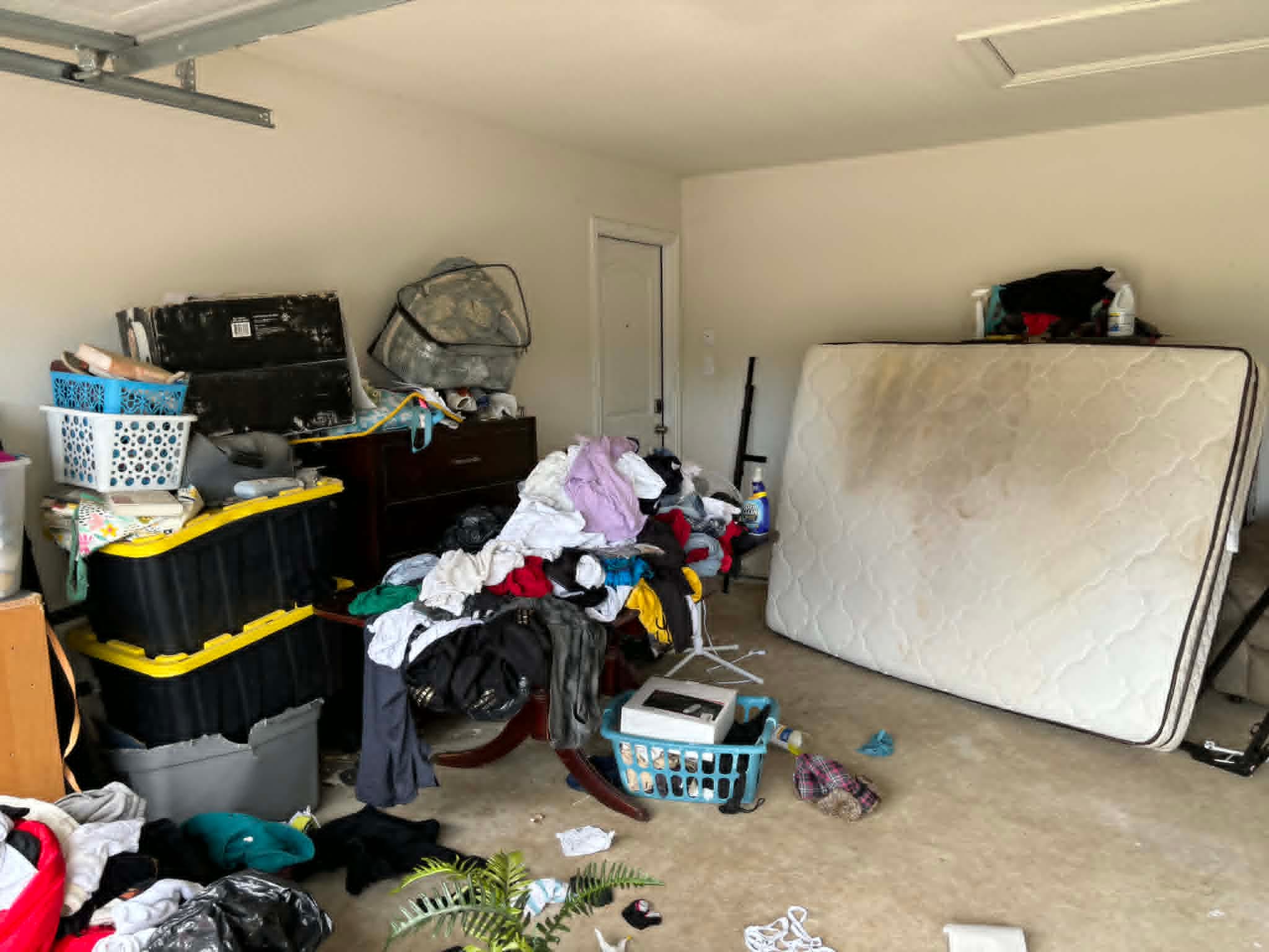 Before: North DFW Cleanout
